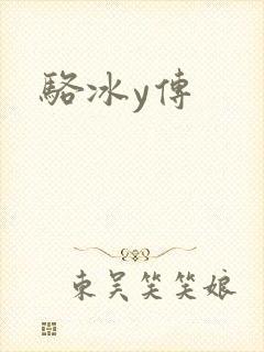 骆冰y传封面