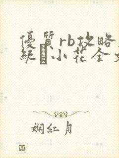 优质rb攻略系统寀小花全文免费阅读