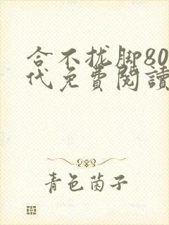 合不拢脚80年代免费阅读笔趣阁
