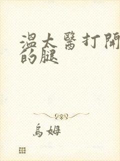 温太医打开眉庄的腿