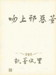 吻上邪恶董事长封面