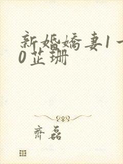 新婚娇妻1一40芷珊