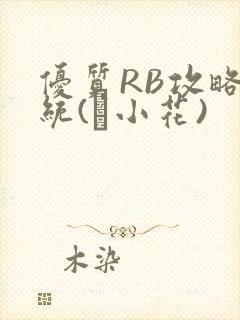 优质RB攻略系统(寀小花)封面