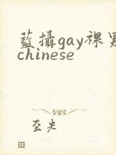 蓝摄gay裸男chinese