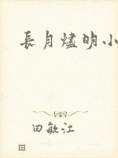 长月烬明小说封面
