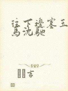 往下边塞玉器骑马沈驰