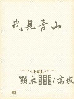 我见青山封面