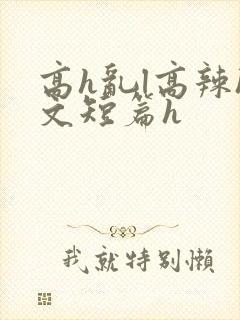 高h乱l高辣h文短篇h封面