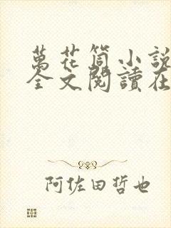 万花筒小说免费全文阅读在线