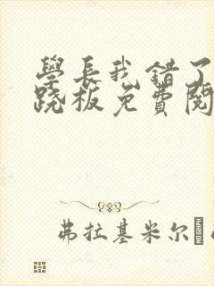 学长我错了 跷跷板免费阅读封面