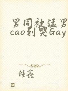 男同被猛男房东cao到哭Gay封面