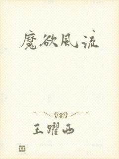 魔欲风流封面