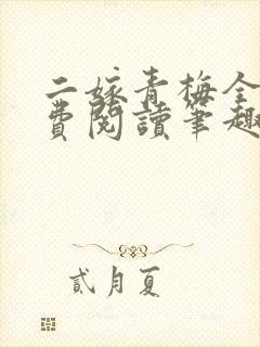 二嫁青梅全文免费阅读笔趣阁