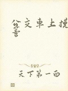 公交车上摸到花蒂封面