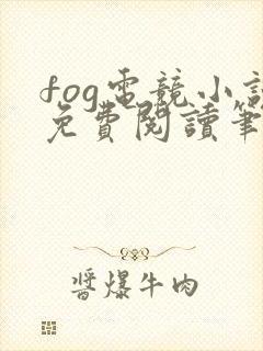 fog电竞小说免费阅读笔趣阁未删减版