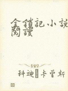 金锁记小说全文阅读封面