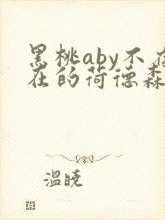 黑桃aby不存在的荷德森笔趣阁
