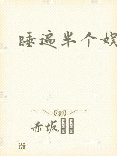 睡遍半个娱乐圈封面