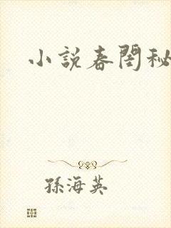 小说春闺秘史封面