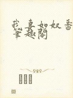 我妻如奴番外篇笔趣阁