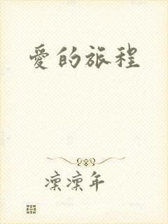 爱的旅程封面