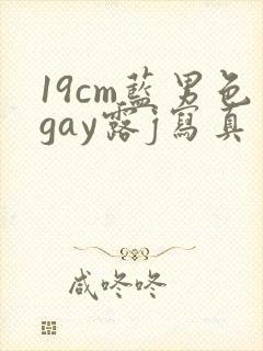 19cm蓝男色gay露j写真