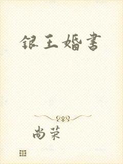 银王婚书封面