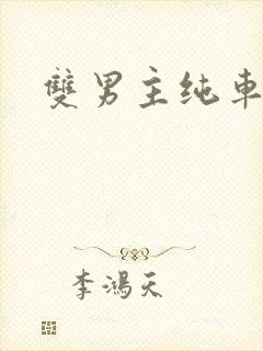 双男主纯车骨科