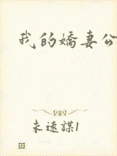 我的娇妻公务员封面