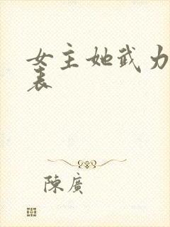 女主她武力值爆表封面