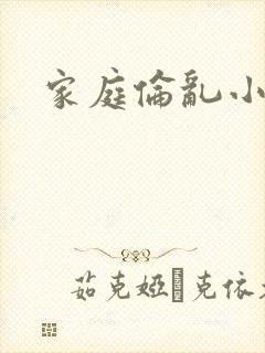 家庭伦乱小说