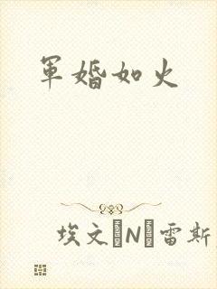 军婚如火封面