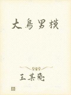 大鸟男模