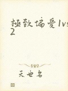 极致偏爱1vs2封面
