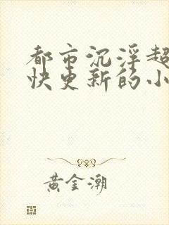 都市沉浮超前超快更新的小说封面