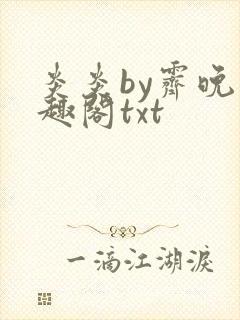 炎炎by霁晚笔趣阁txt封面