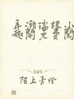 弄潮瑞根小说笔趣阁免费阅读封面