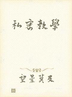 私密教学