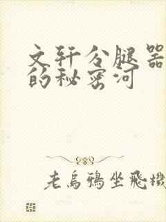 文轩分腿器河马的秘密河
