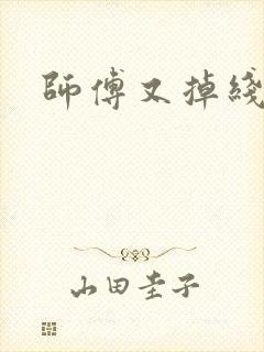 师傅又掉线了封面