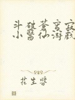 斗破苍穹寂寞的小医仙游戏世界