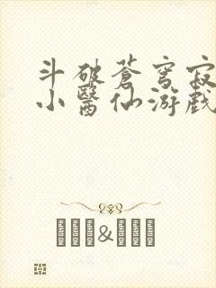 斗破苍穹寂寞的小医仙游戏世界