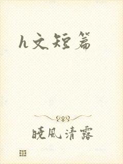 h文短篇封面