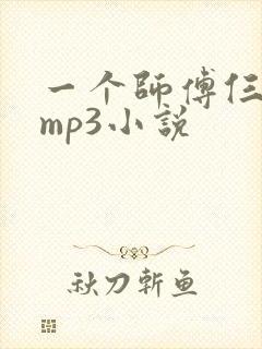 一个师傅仨徒弟mp3小说