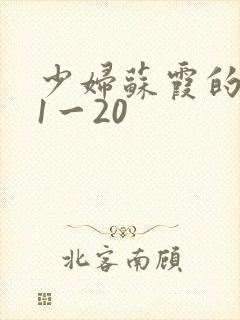 少妇苏霞的沉沦1一20