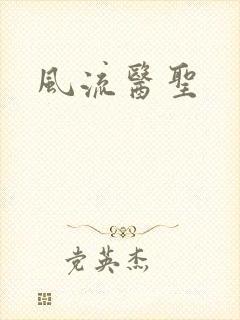 风流医圣封面