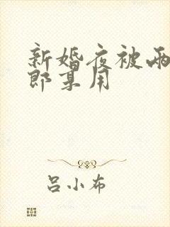 新婚夜被两个伴郎享用