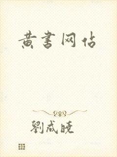 黄书网站封面