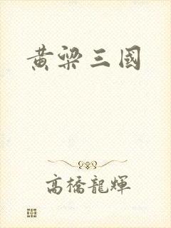 黄粱三国封面