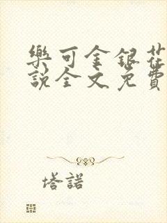 乐可金银花露小说全文免费阅读